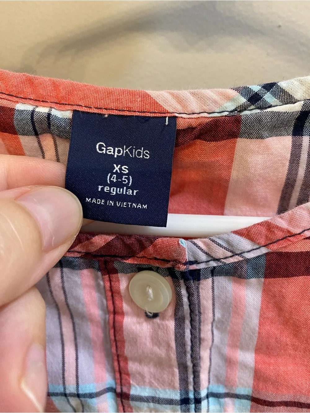 GAP soft plaid